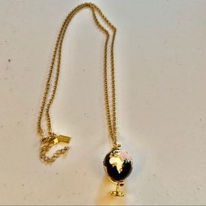 Kate Spade Globe pendant necklace